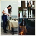 thumbnail image 4 of Dickies Womens Cargo Pants - Stretchy Twill High Rise Cargo Joggers Casual & Utility Work Pants for Women, 4 of 7