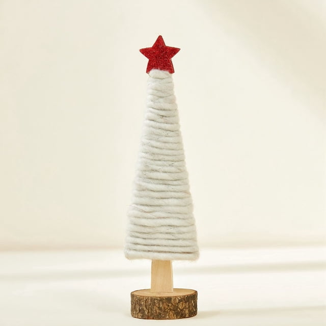 Fiudx Mini Adornos para Árbol de Navidad, Decoración de Escritorio de Fieltro de Lana, Juego de Renos Artesanales, Alegría Navideña, Acogedora Repisa para Chimenea, Perfectos para Regalar, Juego de 8