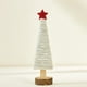 thumbnail image 1 of Adornos de escritorio para árbol de Navidad - Mini set de decoración de fieltro de lana de 8 piezas para la repisa, estantes y consola, 1 of 3