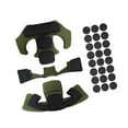 thumbnail image 5 of Vsenkes Helmet Padding Kit Lining Memory Foam Pads for Skating Outdoor Sports Riding Green, 5 of 8