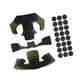 thumbnail image 5 of Kit de acolchado para casco, alfombrillas interiores protectoras, suministros multifunción, suaves y cómodos. Verde, 5 of 8