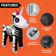 thumbnail image 5 of Joiedomi 5 FT Tall Standing Skeleton Unicorn Halloween Inflatable with Build-in LEDs for Halloween Party Indoor, Outdoor, Yard, Garden, Lawn Decorations, 5 of 7