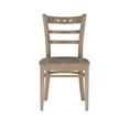 thumbnail image 6 of Linon Durand Natural Finish Dining Chairs Set of 2 Ideal for Dining Room, 6 of 10