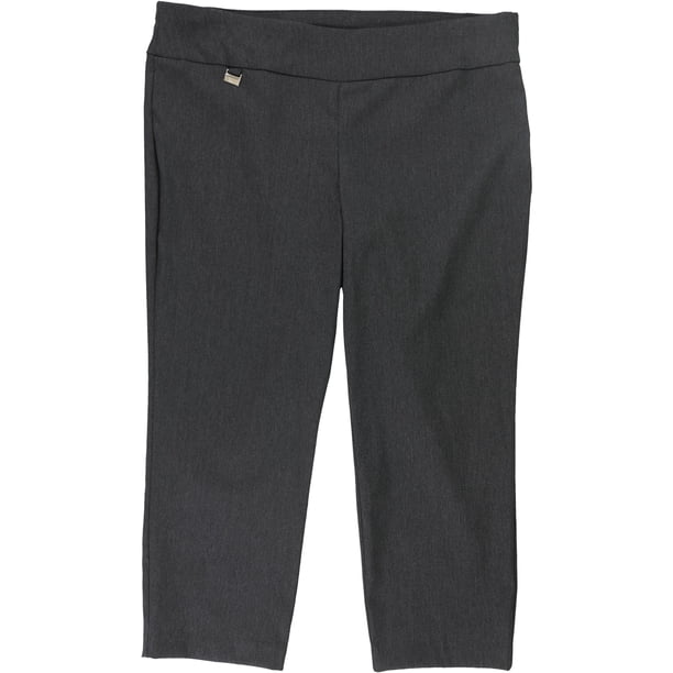 Pantalones casuales para mujer Alfani color gris 12