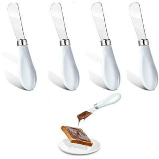 Butter Knife, Durable Stainless Steel Spreader Knife,Professional Cheese  Spreaders,Convenient Butter Knives-Butter Knife Spreader Set of 4 for  Breakfast/Butter/Cheese and Condiments 