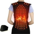 thumbnail image 1 of Magnetic Back Support Self-Heating Therapy Vest Full Back Support 108 Pieces Magnets Waist Back Brace Corrector Posture Belt Decompression Lumbar Spine Shoulder,XL, 1 of 7