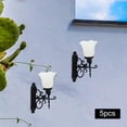thumbnail image 3 of LOVIVER 5x Mini Lampes de Rue Miniatures à LED pour Décoration Murale, 3 of 8