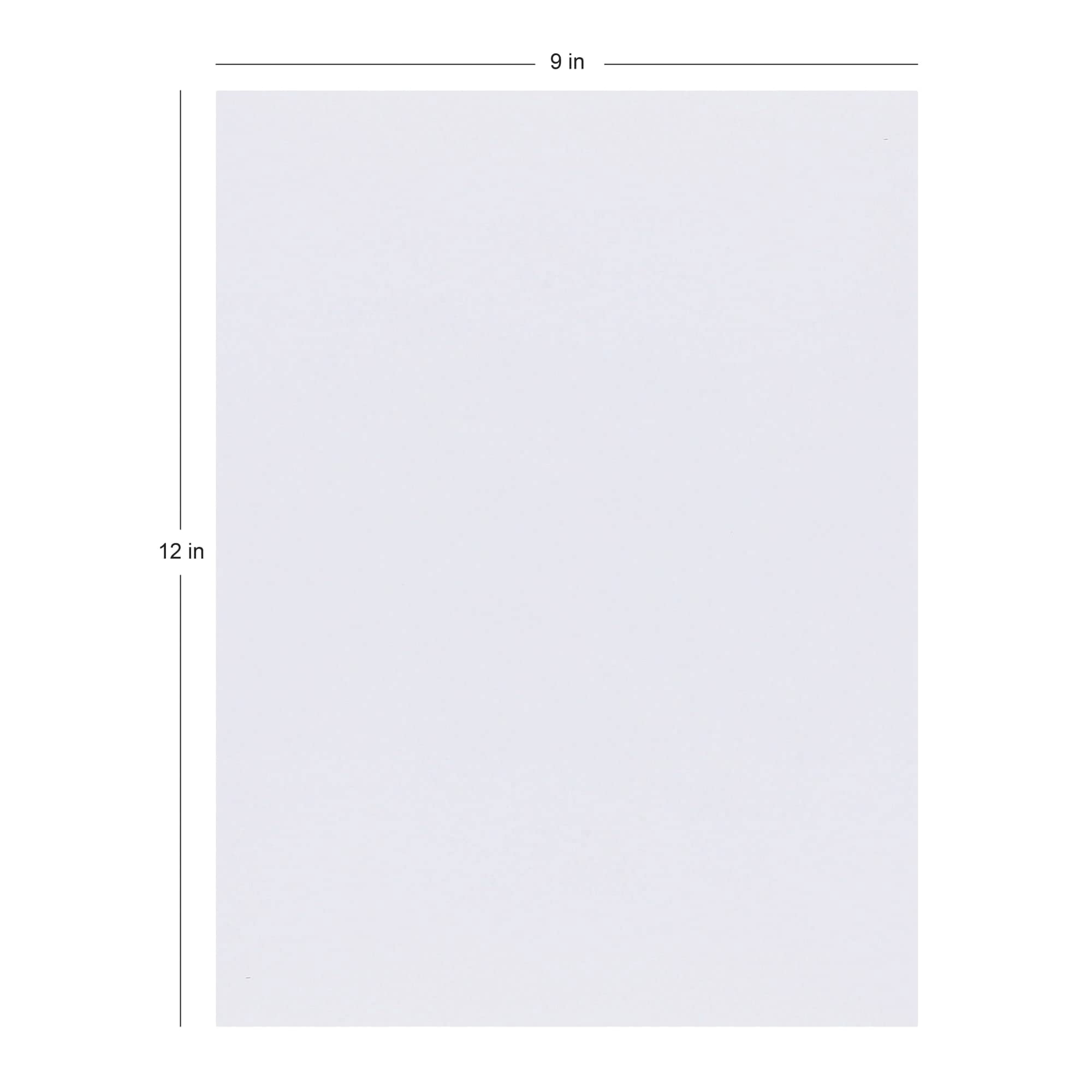 Office Depot Large Format Open-End White Envelopes, 9in. x 12in., Pack Of 250, 77635
