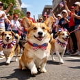 thumbnail image 4 of 4th of July Decorations - Pet Bow Tie,Adjustable Collar Accessory,Easy Wear Decorative Design for Pet Party,Holiday Gathering,Photo Shooting,Collar Size:11.02-16.54 Inch, 4 of 7