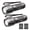 Silver, variant on Lepro 2-Packs LED Flash Light High Lumens,1200012 Mini Multifunction Tactical Torch , Zoomable, Waterproof, for Camping, Outdoor and Emergency Use