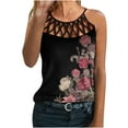 thumbnail image 2 of DailyTrove Women's Sequin Embellished Sleeveless Tank Top - Polyester Sparkly Party & Night Out Wear, Eye-Catching for Celebrations, 2 of 4