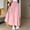 Pink, variant on Simua Wide Leg Pants Woman High Waisted Fashion Casual Palazzo Pants