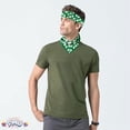 thumbnail image 6 of PMU St. Patrick's Day Wearable Decorations and Party Supplies- Shamrock Green 22in x 22in Bandana- Irish Costume, Party Accessory (1/pkg) Pkg/1, 6 of 6
