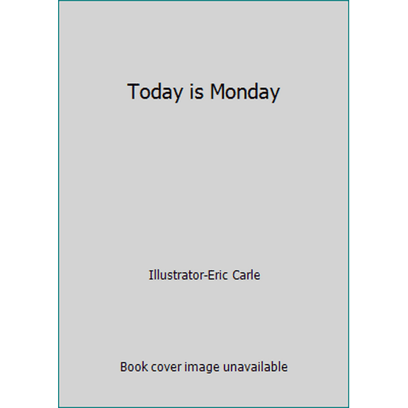Pre-Owned Today is Monday (Paperback) 0590459082 9780590459082