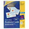 Avery Consumer Products AVE8471 Business Card- Matte- Inkjet- 2in.x3-.50in.- White