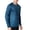 Blue, variant on Men's Outdoor Athletic Long Sleeve Hoodie Running Base Layer Workout Sweatshirt
