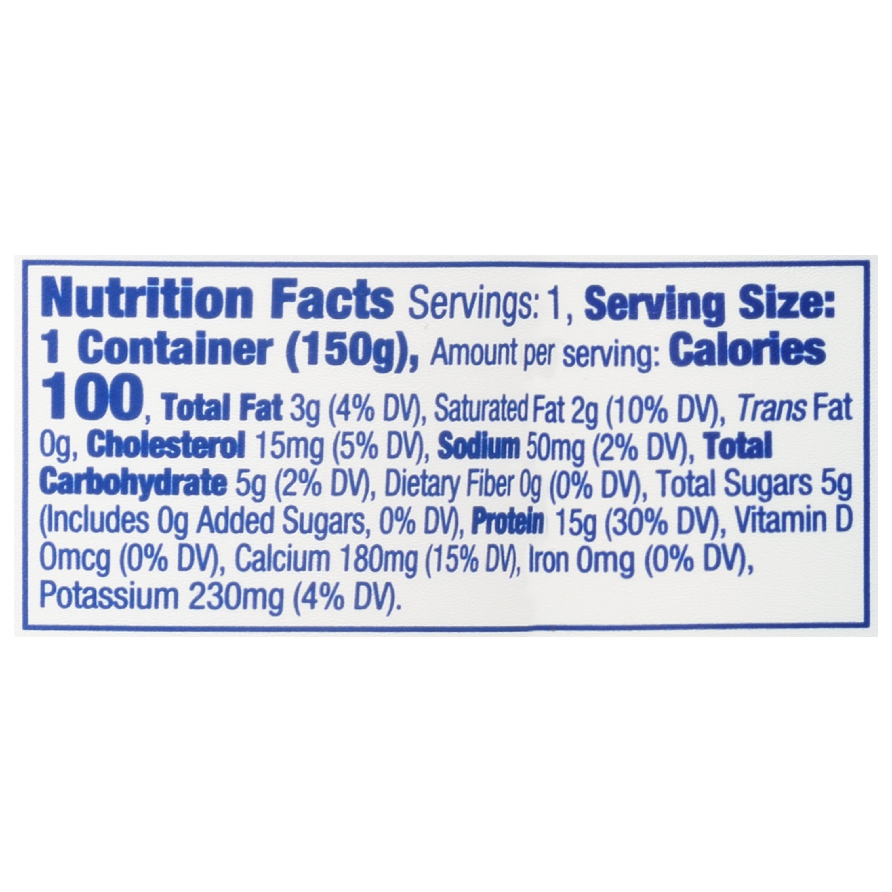 Fage Total 2% Milkfat All Natural Lowfat Greek Strained Yogurt, 5.3 oz