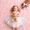 Pink, variant on LUOVEN Soft Fluffy Shag Area Rug, 9*12 Indoor Plush Carpet for Living Room Bedroom Home Decor, White