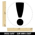thumbnail image 2 of Exclamation Mark Punctuation Rubber Stamp for Scrapbooking Crafting Stamping - Mini 1/2 Inch, 2 of 7
