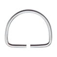 thumbnail image 4 of Hebilla metálica en forma de D para cinturones de tela, accesorios, repuesto, anillo conector para L, 4 of 9