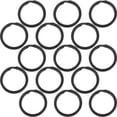 thumbnail image 4 of Anillos de llave plana de 50 piezas anillos de llave de metal anillos de llavero de bricolaje anillos de llave redonda anillos en forma de O, 4 of 6