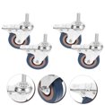 thumbnail image 4 of ORDDIART 4 Pcs Roue de Roulette de Remorque Frein en Métal Multi pour Usage Industriel, 4 of 7
