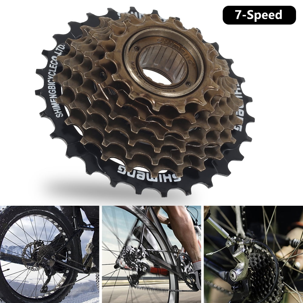 Bicycle Freewheel 7 Speed Mountain Bike Rear Sprocket MTB Cassette Flywheel Gear