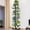 Dark gray with silver, variant on Metal Plant Stand 8 Tiers Tall Corner Flower Pot Holder Shelf – Tiered Plant Display Rack for Indoor Outdoor Garden Balcony Patio, Holds 9 Potted Plants Dark gray with silver shimmer