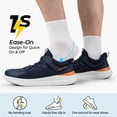 thumbnail image 5 of FitVille Men's Wide Fit Walking Shoes Lightweight Slip-resistant Comfortable Sneakers for Men with Arch Support, 5 of 8