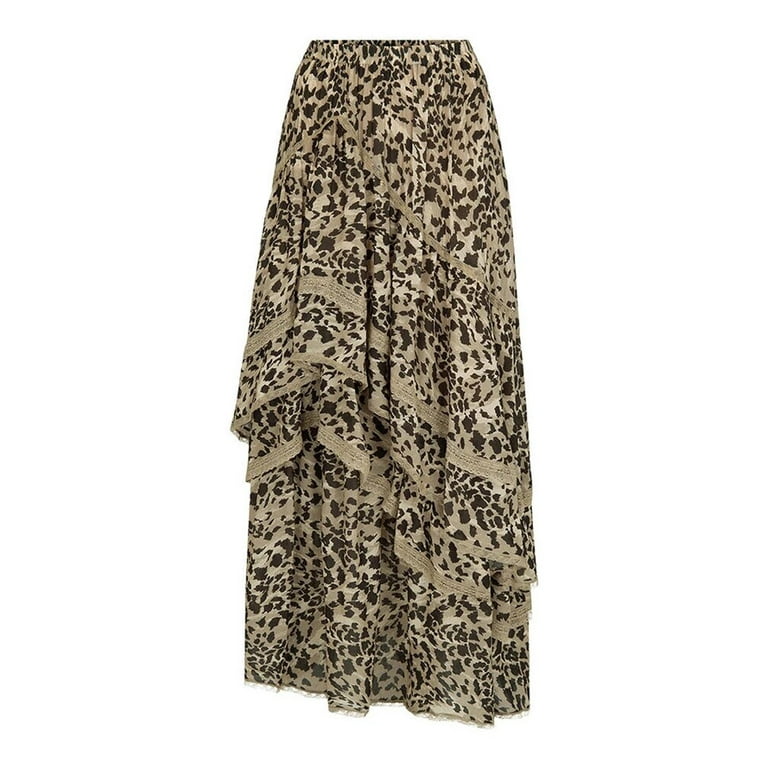 Summer a line chiffon skirt women 4472 Summer a line chiffon skirt women 4472