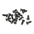 thumbnail image 5 of Uxcell M3.5 x 0.39" Flat Head Screws Carbon Steel Screw Fastener Black Zinc Plated 200 Pack, 5 of 5