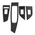 thumbnail image 1 of Cubierta de panel de interruptor de elevación de ventana para Nissan Rogue 21-25, accesorios interiores de fibra de carbono, 1 of 6
