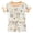 a67-Light Yellow, variant on KPOPLK Toddler Boys Cotton Short Sleeve Top and Shorts Pajama Set 2-Piece Baby Boy Summer Clothes Size 18-24 Months