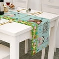 thumbnail image 4 of asddcavvf Easter Egg Bunny Table Runner Kitchen Table Decoration Table Cloth Pad Coffee Table Cloth Holiday Banquet Living Room Table Cloth (10), 4 of 7