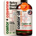thumbnail image 1 of SELFWISE Aceite orgánico de ricino + cayena para articulaciones y cuerpo, cálido y picante, calor moderado para rodillas, codos, hombros y recuperación post-actividad, 2 oz, 1 of 5