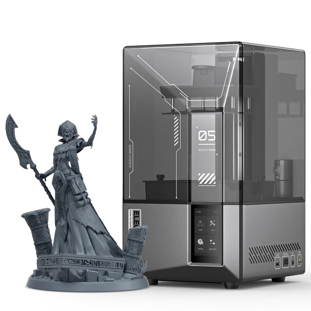 Impresora 3D ELEGOO Mars 5 Ultra 9K LCD WiFi con cámara IA