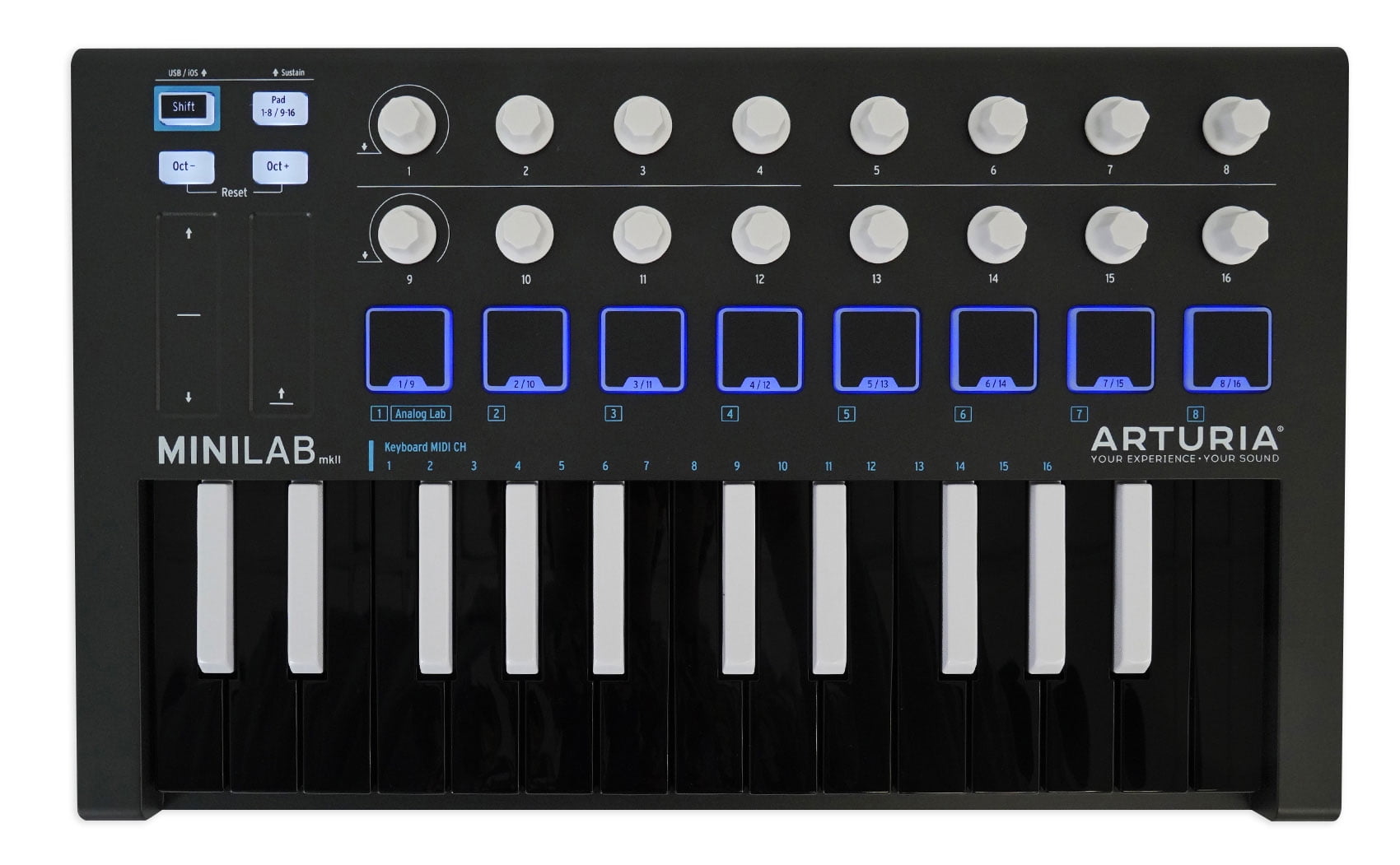 [新品] ARTURIA MINILAB MK2 INVERTED Arturia Minilab MkII Inverted Bus Powered 25-Key Keyboard