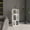 0#White,Particle Board, variant on Eco 39" Tall Four-Tier Bookcase,Living Room,Storage Cabinet,Shelves White,White Particle Board Furniture Office File Cabinets Storage Cabinets