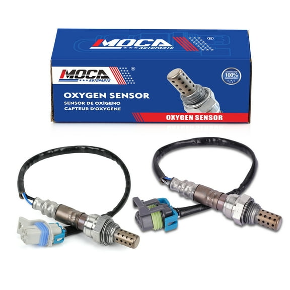 MOCA AUTOPARTS Downstream & Upstream O2 Oxygen Sensor Fit for 2001-2002 Chevrolet Silverado 2500 3500 & 2001-2002 GMC Yukon XL 2500 6.0L 8.0L
