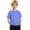 Blue, variant on Athletic Shirts for Girls Short Sleeve Rash Guard for Girls UV Protection Boys Summer Shirts 9-10 Years