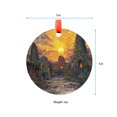thumbnail image 5 of Angkor Wat Ornament 2025, Travel Landmark Christmas Decoration, Holiday Keepsake Gift, Collectible Souvenir, Glass Look Hanging Decor, Xmas Tree Decoration, Heritage 2025,, 5 of 5