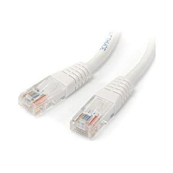 25 ft. White Molded Cat5e UTP Patch Cable