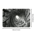thumbnail image 3 of TIELUTT Front Door Mat Indoor and Outdoor Entrance Optical All Weather Door Mat Optical Carpet Floor 4x8 Rug Fall Color Throw Blankets Dark Rugs for Living Room Soft Area Rug 6x9 Microfiber Throw Bla, 3 of 8