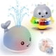 thumbnail image 1 of Juguete de baño con rociador de agua por inducción - gris ballena con rociador de agua con base Adepaton MZQ-0528-1, 1 of 8