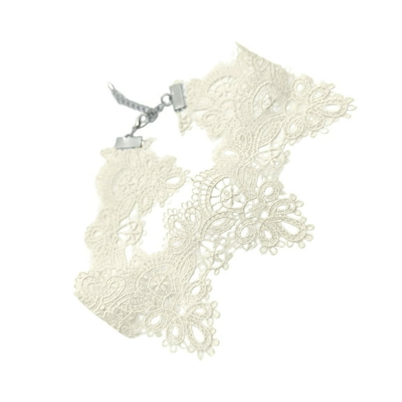 YIEMEEN Vintage Lace Choker Necklace Stylish Pendant Adjustable Length Elegant Collar for Women Fashion Jewelry Accessory