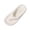 White, variant on Women's Cloud Flip Flops, Wide Width Flip Flops Thick Sole Platform Thong Sandals, Non-Slip Cushioned EVA Flip Flops for Summer Beach Casual Wear Everyday Wear