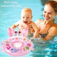 thumbnail image 2 of Flotador De Natación Para Bebé , Anillo De Natación Inflable Para Bebé Con Asiento Para Bebés/Niños Pequeños De 6 A 36 Meses, Anillo De Flotador De Cintura Para Niños Muyoka Hogar, 2 of 7
