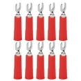 thumbnail image 1 of Connecteur de Fil de Type U, Adaptateur de Fiche Banane 10pcs/set Connecteur de Fil de Bêche Électrique Isolé Connecteur de Fil de Bêche de Fourche Conception Simplifiée, 1 of 14