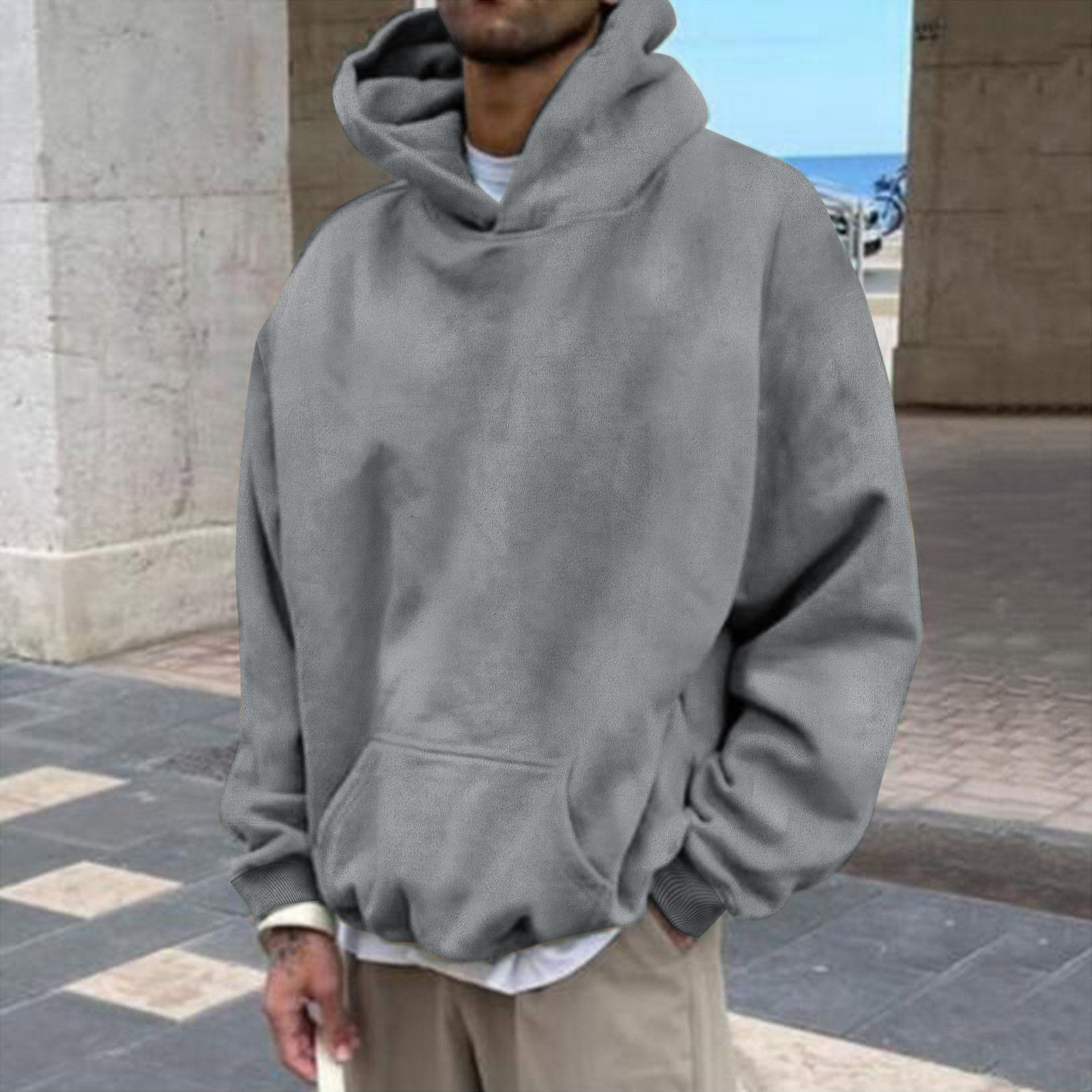 Hoodie dress men hot sale