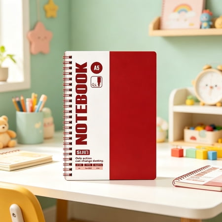 Darzheoy Journal Notebook A5 Thick Lined Journal Writing Notebook Vintage Style Writing Diary Notepad Premium Thick Journal for Home Work Desk Study Room Office